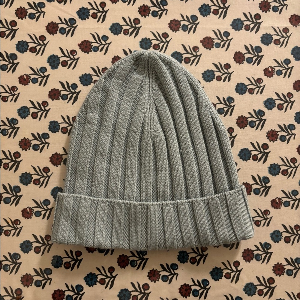 Club Monaco Light Blue Knit Beanie